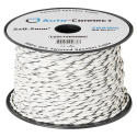 Auto-Connect Tvinnad OFC-högtalarkabel 2x0.5 mm², vit löpmeter