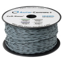 Auto-Connect tvinnad högtalarkabel 2x0.8mm² grå, pris per meter