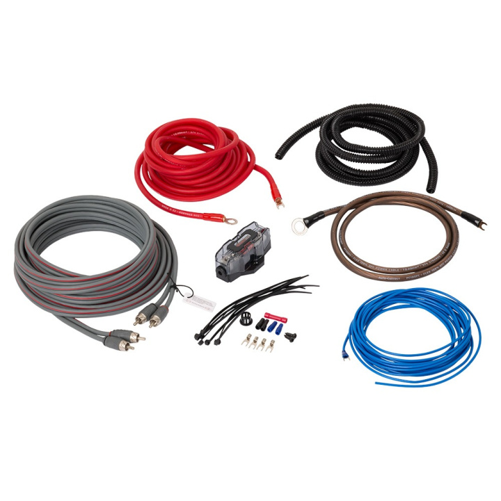Auto-Connect OFC kabelkit, 10.2mm² i gruppen Kablar / Kabelkit hos CD Bilradio (720PWK10OFC)
