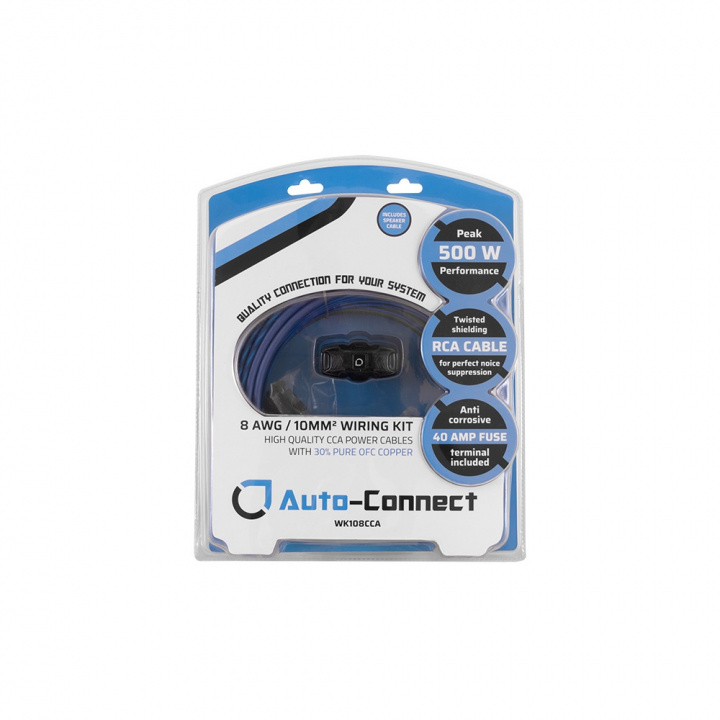 Auto-Connect CCA Kabelkit 10mm² i gruppen Kablar / Kabelkit hos CD Bilradio (720WK108CCA)
