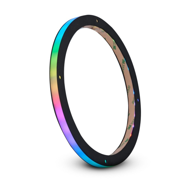DS18 DLRING8, 8tums digtal RGB LED-ring för högtalare/basar i gruppen hos CD Bilradio (803DLRING8)