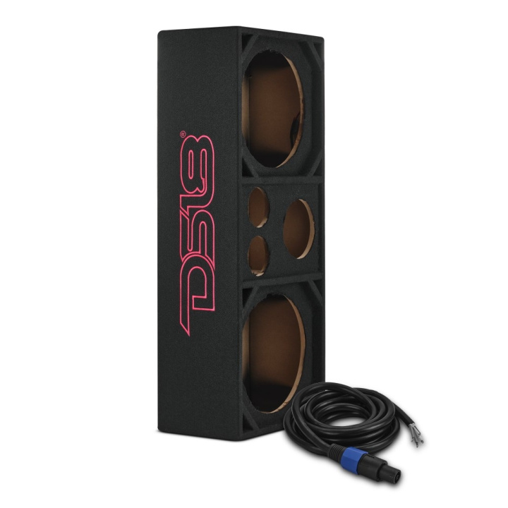 DS18 VOC12PRO, tom 2x12-tums midbaslåda i gruppen Högtalare / Raggarplanka hos CD Bilradio (803VOC12PRO)