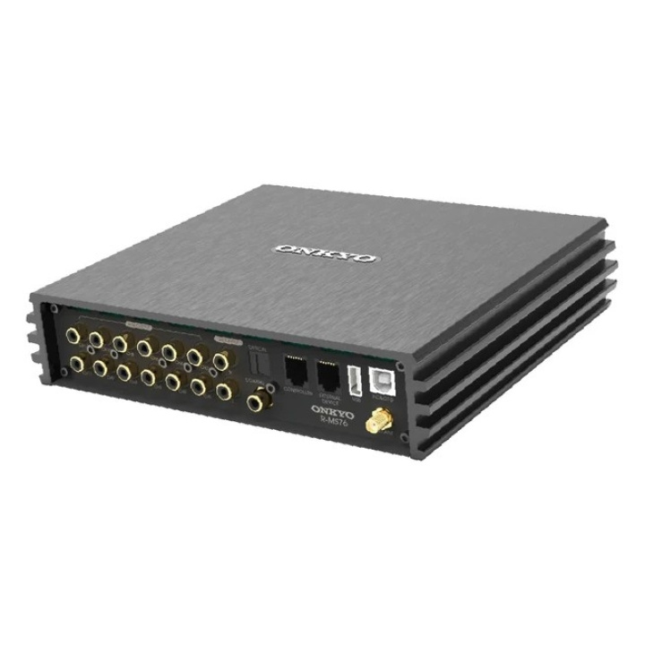 Onkyo R-MS76, 10-kanalig DSP med inbyggd förstärkare och Bluetooth i gruppen Slutsteg / Ljudprocessorer hos CD Bilradio (806RMS76)