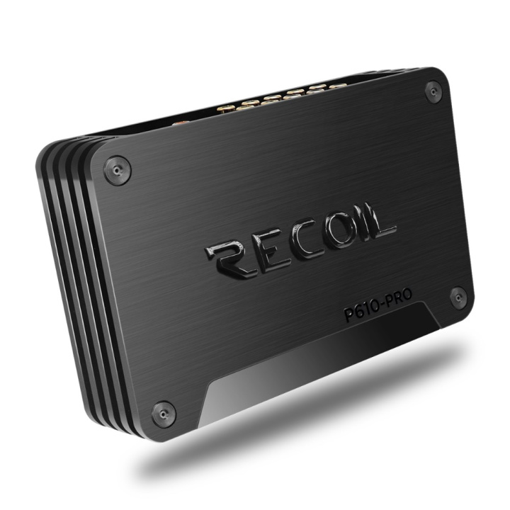 Recoil P610-PRO, DSP-slutsteg med 10 kanaler i gruppen Slutsteg / Ljudprocessorer hos CD Bilradio (808P610PRO)