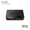 Recoil P610-PRO, DSP-slutsteg med 10 kanaler