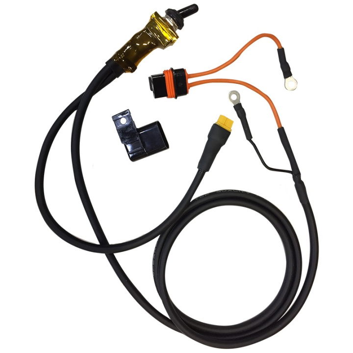 Komplett lamp strömkabelsats till hojen i gruppen hos CD Bilradio (871HOJKABEL1)