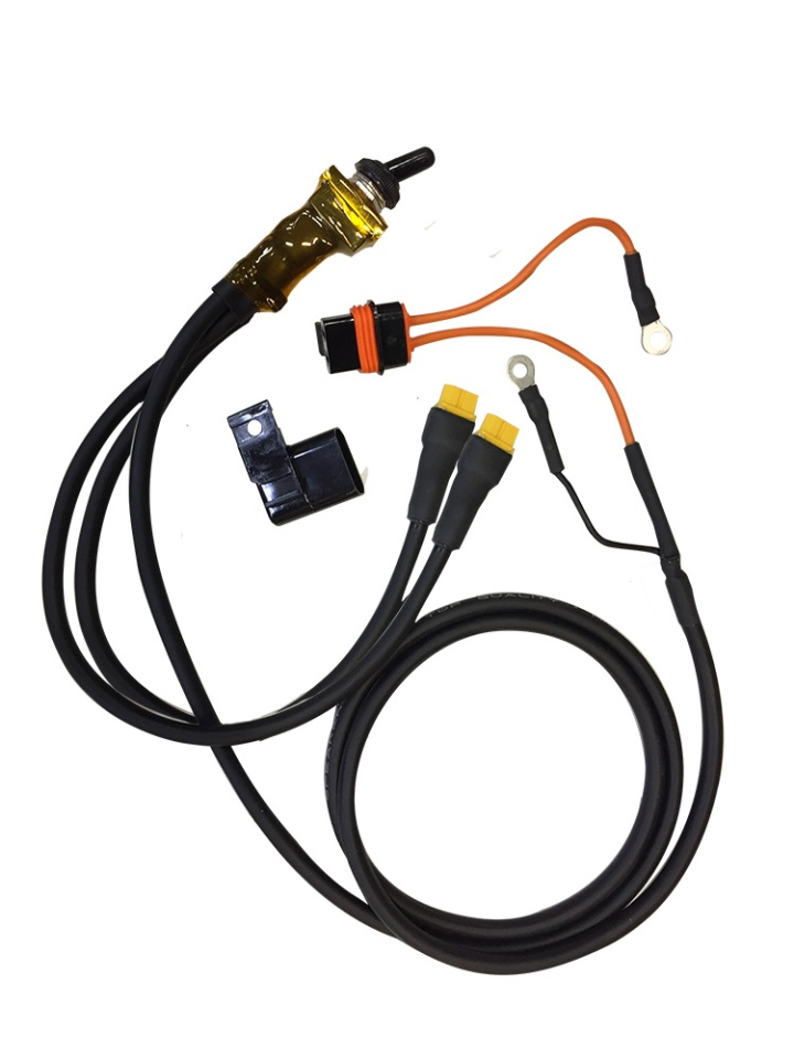 Komplett lamp strömkabelsats till hojen i gruppen hos CD Bilradio (871HOJKABEL2)