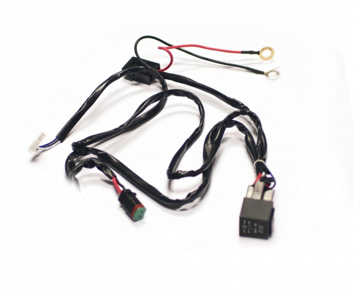 NIZLED kabelstam med 12V relä och DT-kontakt i gruppen LED-Belysning / Monteringstillbehör hos CD Bilradio (871KABEL1)
