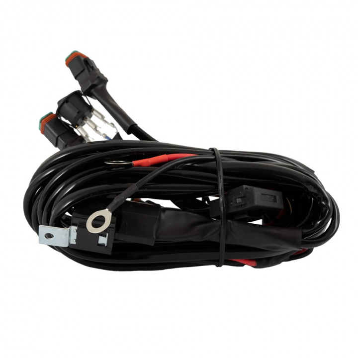 NIZLED kabelstam med 12V-relä och 3x DT-kontakter (360w) i gruppen LED-Belysning / Monteringstillbehör hos CD Bilradio (871KABEL3603DT)