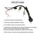 NIZLED LED kabelstam med 4st DT kontakter för arbetsljus