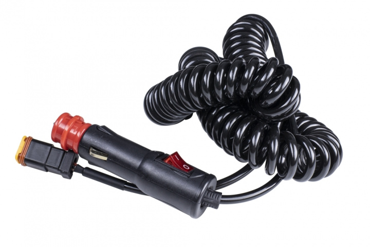 Strands Kabel med DT +++ Ciggplugg Kabel, 12 DC, ON i gruppen LED-Belysning / Monteringstillbehör hos CD Bilradio (872270449)