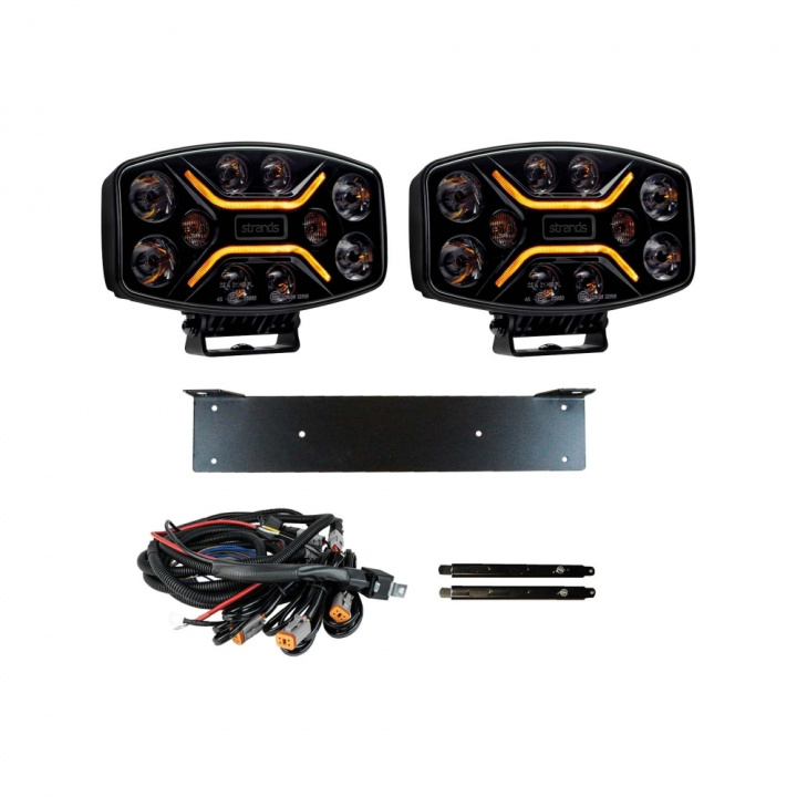 Strands Komplett Kit 2X Dark Knight Insane LED i gruppen LED-Belysning / Ljuskit & paket hos CD Bilradio (872270698KIT2)
