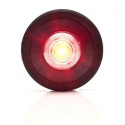 Strands Positionsljus Röd LED 12-24V,Passas IN I 21Mm Hål. E-Märkt.