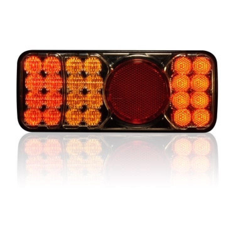 Strands 4 Kammarlykta LED Vänster,Bak/Broms/Blinkers/Dim i gruppen LED-Belysning / Fordonsbelysning hos CD Bilradio (872800307V)