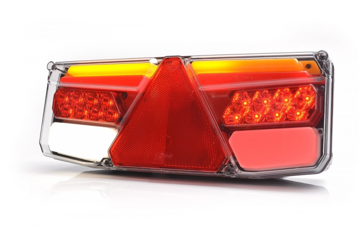 Strands Baklampa Höger Släp,12-24V Dc, 5 Funk. Ip56. E-Godkänd i gruppen LED-Belysning / Fordonsbelysning hos CD Bilradio (87280031301)