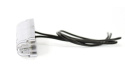 Strands Fiberoptisk Posljus. Vit,12-24V E-Märkt