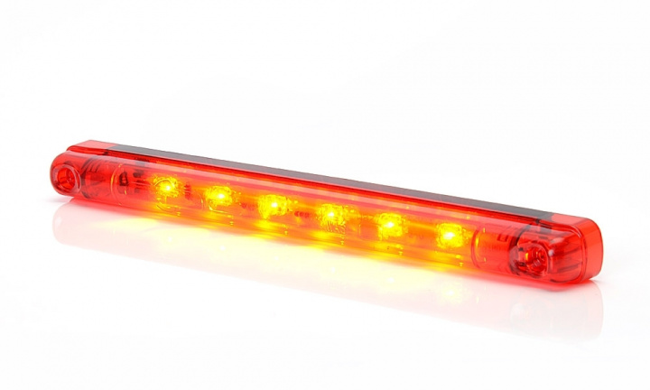 Strands Fiberoptisk Bromsljus Röd Lins 237mm i gruppen LED-Belysning / Fordonsbelysning hos CD Bilradio (872800326)