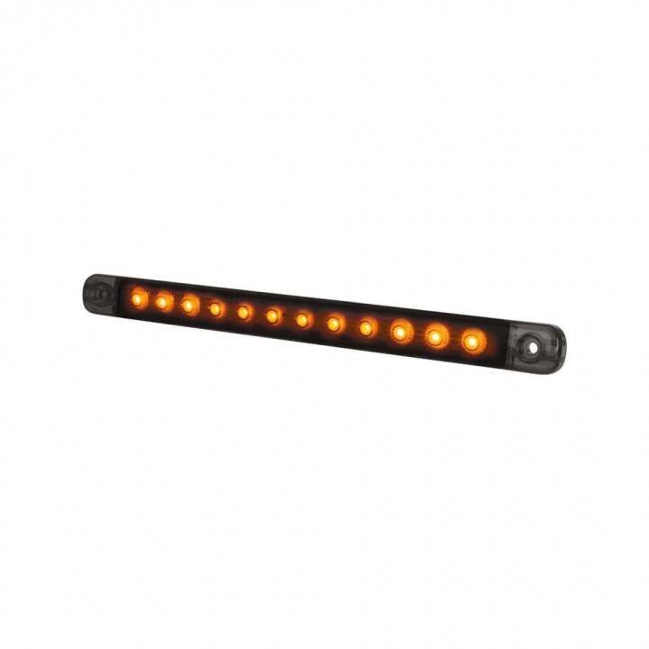 Strands Dark Knight Slim Blinkers LED,Orange LED, Klart Glas i gruppen LED-Belysning / Fordonsbelysning hos CD Bilradio (872800334)