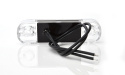 Strands Positionsljus Vit Slim 12 LED,9-36V IP68. E-Märkt.
