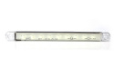 Strands Positionsljus Vit Slim 9 LED,9-36V IP68. E-Märkt.