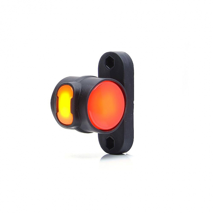 Strands Gummiarm Rak, Vit, Orange & Röd i gruppen LED-Belysning / LED-lampor hos CD Bilradio (872800359)