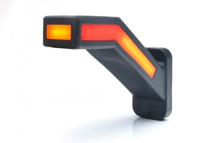 Strands Gummiarm Lång Vänster - Dyn. Blink,12-24V Dc, IP66/68, E-Godkänd i gruppen LED-Belysning / LED-lampor hos CD Bilradio (872800385)