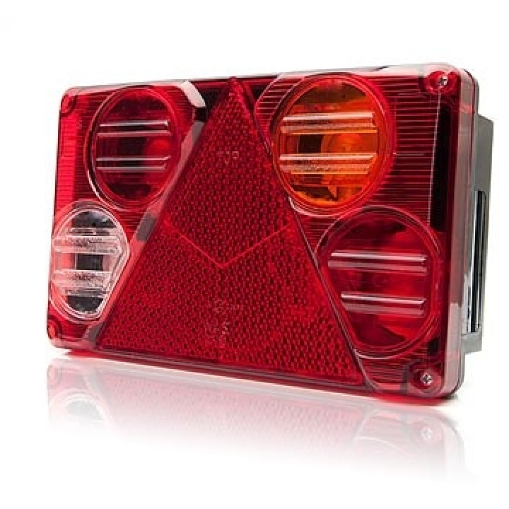 Strands Bakljus Släp 5-Kammare Höger,Lxhxd 233X143X55Mm i gruppen LED-Belysning / Fordonsbelysning hos CD Bilradio (872800397H)