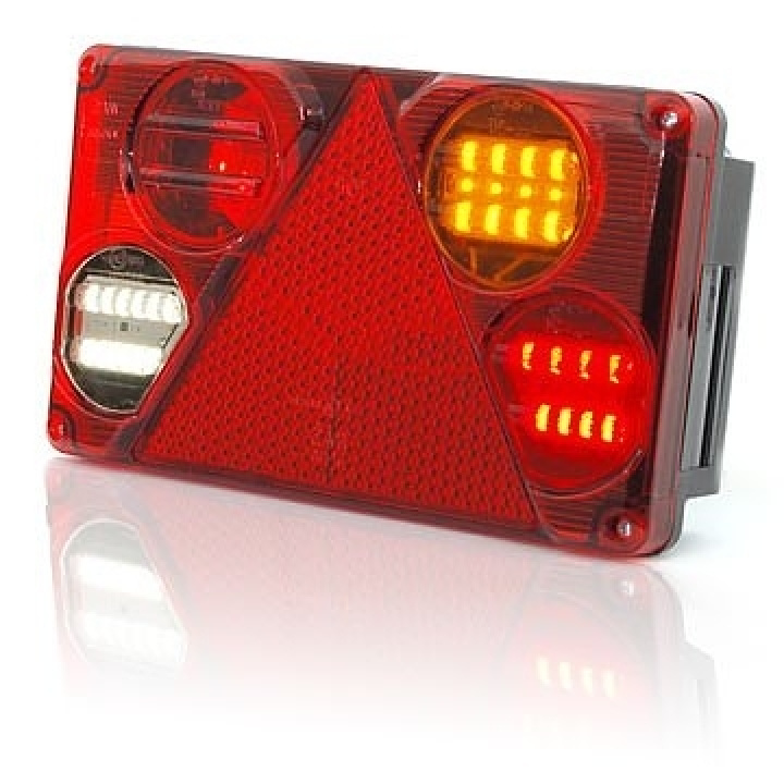 Strands Bakljus Släp 5-Kammare Höger,12-24V i gruppen LED-Belysning / Fordonsbelysning hos CD Bilradio (872800398H)