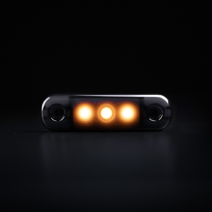 Strands Dark Knight Super Dark Slim Orange Sidomarkering i gruppen LED-Belysning / LED-lampor hos CD Bilradio (872800438)