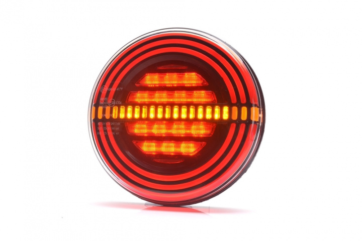 Strands 3 Funk. Bakljus Universal Rund 142mm i gruppen LED-Belysning / Fordonsbelysning hos CD Bilradio (872800520)