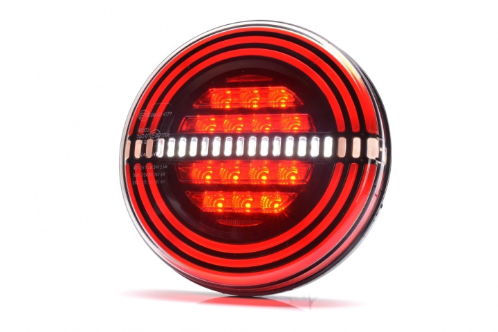 Strands 3 Funk. Bakljus Universal Rund 142mm i gruppen LED-Belysning / Fordonsbelysning hos CD Bilradio (872800521)