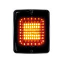 Strands Dark Knight Square Ize LED,Bak/Broms/Blinkers