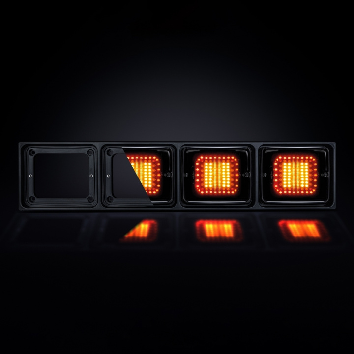 Strands Ize LED Frame 4Xsquare i gruppen LED-Belysning / LED-lampor hos CD Bilradio (872800639)