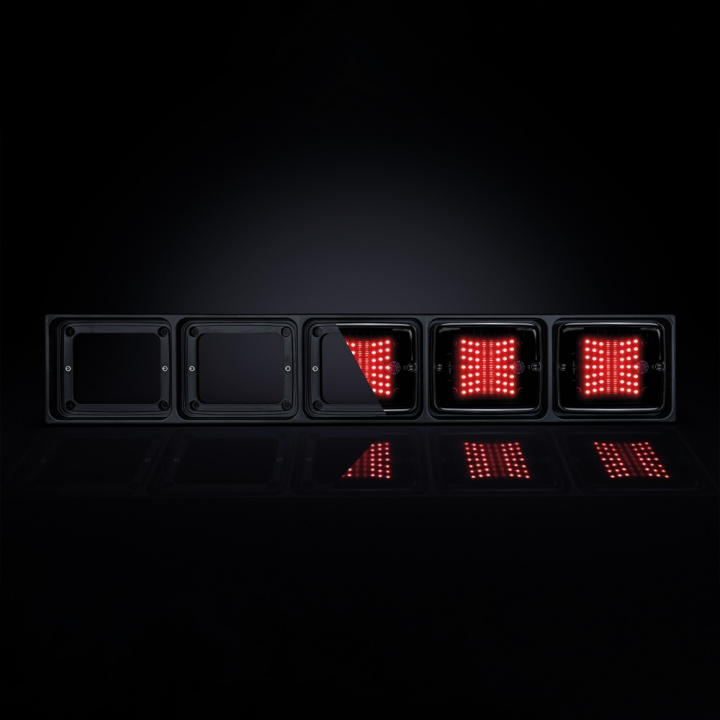 Strands Ize LED Frame 5Xsquare i gruppen LED-Belysning / LED-lampor hos CD Bilradio (872800640)