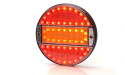 Strands Rund LED 3 Kammare 12-24V,142Mm Diameter Färgad Lins