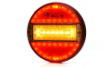 Strands Rund LED 5 Kammare 12-24V,142Mm Dia Färgad Lins
