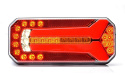 Strands Baklampa LED Universal 12-24V,5 Funktioner. Dynamisk Blinkers