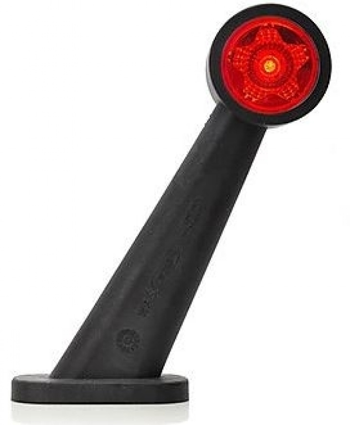 Strands Gummiarm (Vit & Röd) 12-24V Vänster i gruppen LED-Belysning / LED-lampor hos CD Bilradio (872800875V)