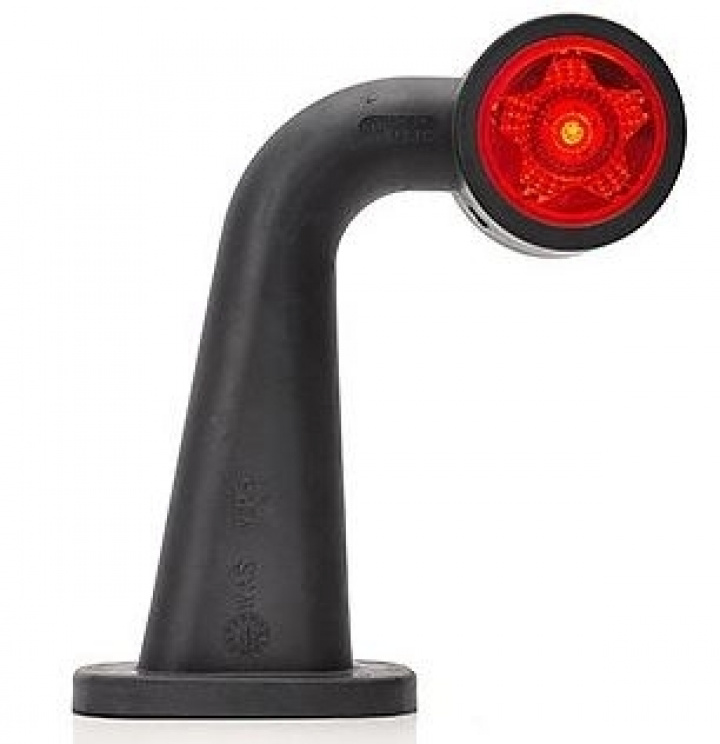 Strands Gummiarm Vit & Röd, Vänster i gruppen LED-Belysning / LED-lampor hos CD Bilradio (872800877V)