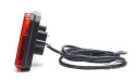 Strands Baklampa 5 Kammare LED Höger,12-24V DC Bak, Broms, Back, Dim, Blink
