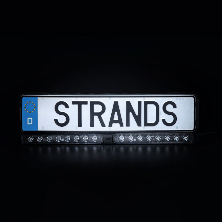 Strands NUUK E-Line Duo Nummerskylts LEDramp i gruppen LED-Belysning / LED-ramp hos CD Bilradio (872809138)
