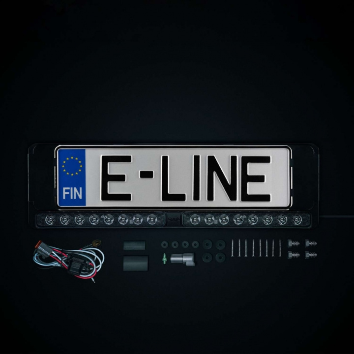 Strands NUUK E-Line Duo Nummerskylts DK LEDramp i gruppen LED-Belysning / LED-ramp hos CD Bilradio (872809139)