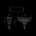 Strands NUUK E-Line Svart R 13W
