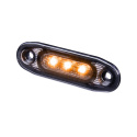 Strands Dark Knight Ultra Slim Sidomarkering Orange LED