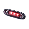 Strands Dark Knight Ultra Slim Positionsljus Röd LED