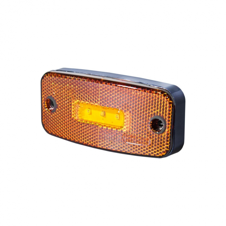 Strands Sidomark.Sld Orange,5LED 12-24V E-Märkt i gruppen LED-Belysning / LED-lampor hos CD Bilradio (872810130)