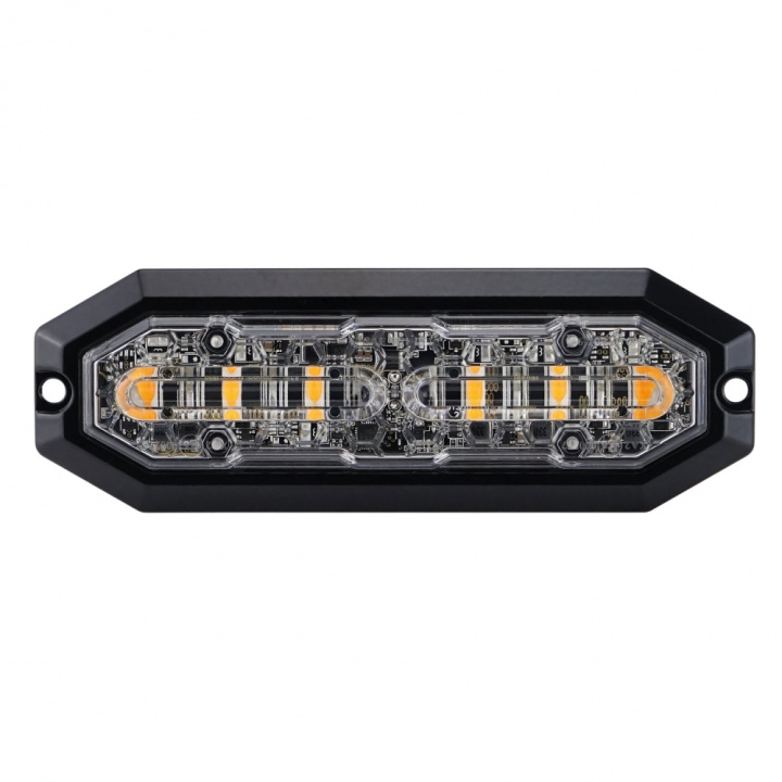Strands Riktat Blixtljus Orange 6 LED i gruppen LED-Belysning / Fordonsbelysning hos CD Bilradio (872850130HPA)