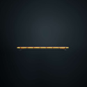 Strands Monitum Varningljusramp LED 1200Mm