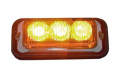 Strands Riktat Blixtljus Orange 3 LED