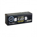 Strands Riktat Blixtljus Vit 4 LED